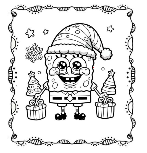 Livro de Colorir Bob Esponja: Aventura Colorida no Fundo do Mar - Vol 1